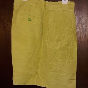 Shorts ,60% linen, 40 rayon